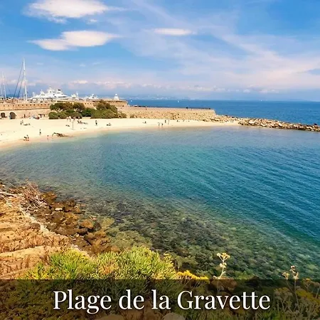 Luxe Et Charme Vieil 80m2 Clim Parking Plages A Pieds * 昂蒂布